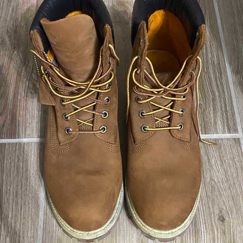 Timberland Men's Tan Leather Boots